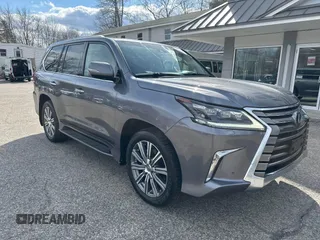 2017 Lexus LX 570 z VIN JTJHY7AX2H4239132, wystawiony jako IAAI lot #41902823 z przebiegiem 120 569 mil mil oraz . Historia ofert i sprzedaży dostępna na DreamBid. Obrazek 1.