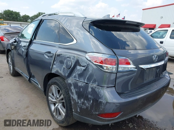 2015 Lexus RX 350 with VIN 2T2ZK1BA0FC150777, listed as a IAAI auction lot 42338786 with 109,815 mi miles and . Bid and sale history available at DreamBid. Image 3.