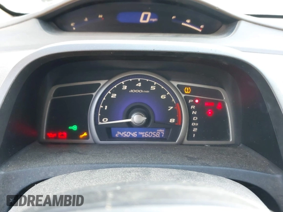 2008 Honda Civic LX with VIN 1HGFA16518L099505, listed as a IAAI auction lot 42138877 with 245,046 mi miles and . Bid and sale history available at DreamBid. Image 7.