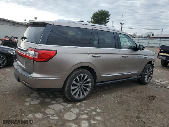2020 Lincoln Navigator Reserve with VIN 5LMJJ2LT7LEL15137, listed as a Copart auction lot 86617784 with 55,464 mi miles and Salvage Title. Bid and sale history available at carsss.com. Image 3.