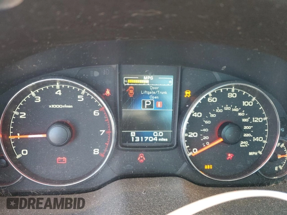 2014 Subaru Outback Limited with VIN 4S4BRBKC5E3201718, listed as a Copart auction lot 53608955 with 131,704 mi miles and Salvage Title. Bid and sale history available at DreamBid. Image 9.