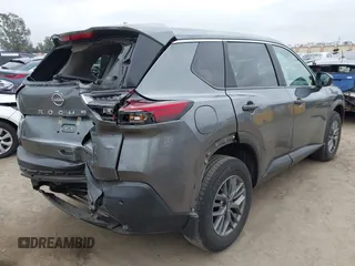 2023 Nissan Rogue S with VIN 5N1BT3AAXPC914706, listed as a IAAI auction lot 42402408 with 7,250 mi miles and . Bid and sale history available at DreamBid. Image 4.