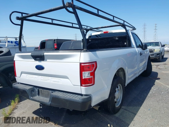 2018 Ford F-150 XL with VIN 1FTMF1CBXJKF22532, listed as a IAAI auction lot 42373747 with Not provided miles and . Bid and sale history available at DreamBid. Image 4.