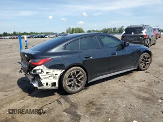 2023 BMW 4 Series M440i xDrive with VIN WBA13AW00PFN31650, listed as a Copart auction lot 66478095 with 18,094 mi miles and Salvage title. Bid and sale history available at DreamBid. Image 3.