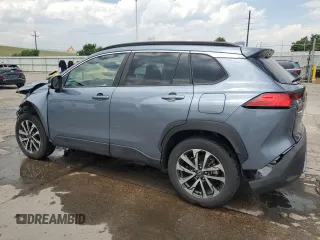 2023 Toyota Corolla Cross XLE with VIN 7MUDAAAG8PV055275, listed as a Copart auction lot 62363375 with 26,106 mi miles and Salvage title. Bid and sale history available at DreamBid. Image 2.