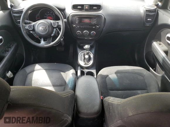 2015 Kia Soul + with VIN KNDJP3A5XF7765583, listed as a Copart auction lot 50600015 with 91,069 mi miles and Salvage Title. Bid and sale history available at carsss.com. Image 8.