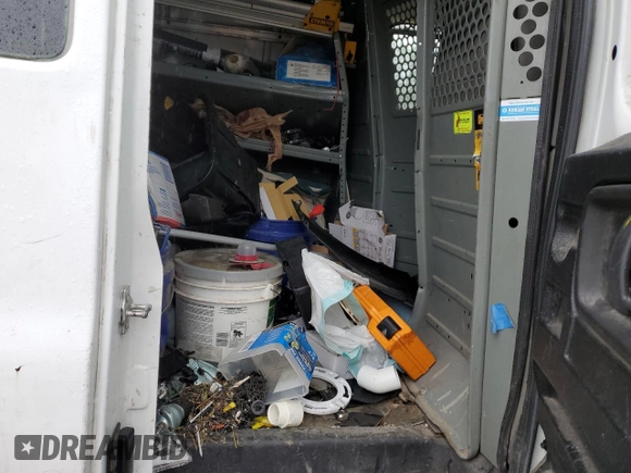 2013 Chevrolet Express Cargo Van with VIN 1GCWGFCA0D1117820, listed as a Copart auction lot 44899265 with Not Provided miles and Salvage Title. Bid and sale history available at carsss.com. Image 11.