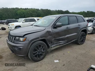 2021 Jeep Grand Cherokee Laredo X with VIN 1C4RJEAG5MC680561, listed as a Copart auction lot 55693725 with 39,766 mi miles and Salvage title. Bid and sale history available at DreamBid. Image 1.