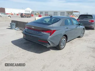 2024 Hyundai Elantra SEL with VIN KMHLM4DG3RU792467, listed as a IAAI auction lot 41826597 with 9,216 mi miles and . Bid and sale history available at DreamBid. Image 4.