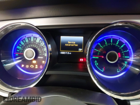 2013 Ford Mustang GT with VIN 1ZVBP8CF1D5284621, listed as a IAAI auction lot 41874578 with 89,617 mi miles and . Bid and sale history available at DreamBid. Image 7.