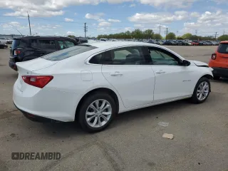 2025 Chevrolet Malibu LT with VIN 1G1ZD5ST7SF131306, listed as a Copart auction lot 53974955 with 12,347 mi miles and Clean Title. Bid and sale history available at DreamBid. Image 3.