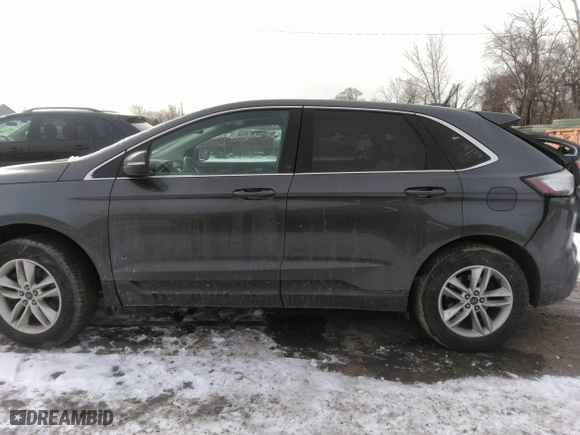 2017 Ford Edge SEL with VIN 2FMPK4J98HBB79049, listed as a IAAI auction lot 41542760 with 93,481 mi miles. Bid and sale history available at carsss.com. Image 14.