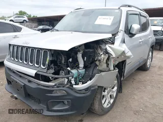 2017 Jeep Renegade Latitude with VIN ZACCJABB6HPF83565, listed as a IAAI auction lot 42289470 with 47,708 mi miles and . Bid and sale history available at DreamBid. Image 6.