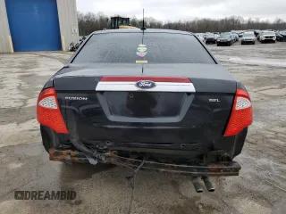 2011 Ford Fusion SEL with VIN 3FAHP0JA8BR266395, listed as a Copart auction lot 52387085 with 137,930 mi miles and Salvage Title. Bid and sale history available at carsss.com. Image 6.