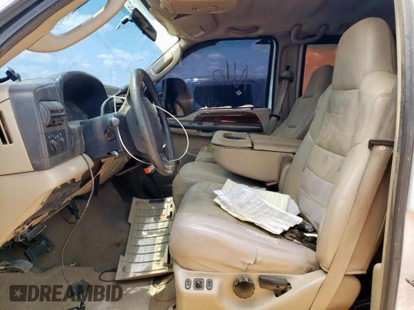 2005 Ford F-250 XL with VIN 1FTSW21P15EA95502, listed as a Copart auction lot 52990145 with Not provided miles and Clean title. Bid and sale history available at DreamBid. Image 7.