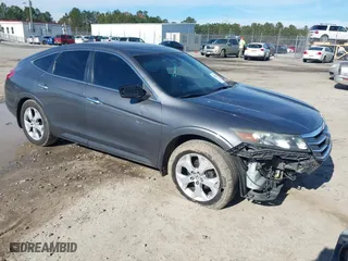 2012 Honda Crosstour EX-L with VIN 5J6TF1H54CL002221, listed as a IAAI auction lot 41077842 with 132,112 mi miles. Bid and sale history available at carsss.com. Image 1.