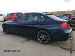 2015 BMW 3 Series 328i with VIN WBA3A5G51FNS87205, listed as a Copart auction lot 47498005 with 65,523 mi miles and Salvage Title. Bid and sale history available at DreamBid. Image 2.