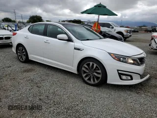 2015 Kia Optima SX Turbo with VIN 5XXGR4A65FG426823, listed as a Copart auction lot 55662665 with 102,829 mi miles and Salvage title. Bid and sale history available at DreamBid. Image 4.