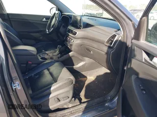 2019 Hyundai Tucson Ultimate with VIN KM8J3CAL5KU853538, listed as a IAAI auction lot 41752809 with 136,348 mi miles. Bid and sale history available at carsss.com. Image 5.