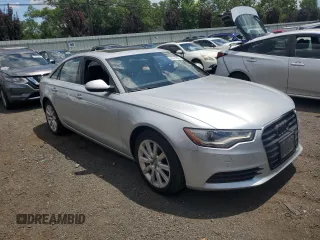 2013 Audi A6 Premium Plus with VIN WAUGGAFC9DN130429, listed as a Copart auction lot 63611005 with 146,580 mi miles and Salvage title. Bid and sale history available at DreamBid. Image 4.