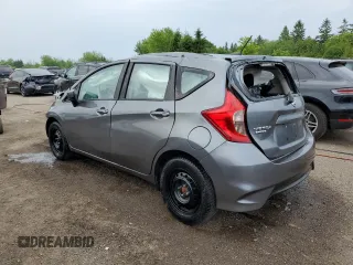 2018 Nissan Note SV with VIN 3N1CE2CP9JL361222, listed as a Copart auction lot 55271605 with Not provided miles and Salvage title. Bid and sale history available at DreamBid. Image 2.