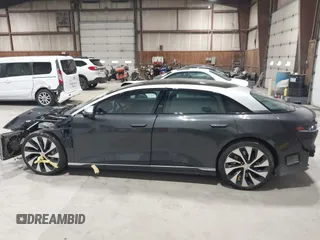 2022 Lucid Air Grand Touring with VIN 50EA1GBA7NA002468, listed as a IAAI auction lot 41649694 with 16,972 mi miles. Bid and sale history available at carsss.com. Image 14.