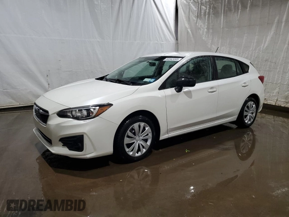 2018 Subaru Impreza with VIN 4S3GTAA69J3708262, listed as a Copart auction lot 44562095 with 107,222 mi miles and Salvage title. Bid and sale history available at DreamBid. Image 1.