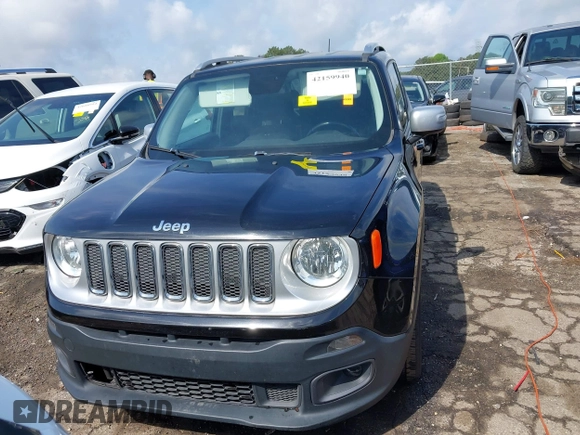 2015 Jeep Renegade Limited with VIN ZACCJADT3FPB36971, listed as a IAAI auction lot 42159940 with 149,928 mi miles and . Bid and sale history available at DreamBid. Image 13.
