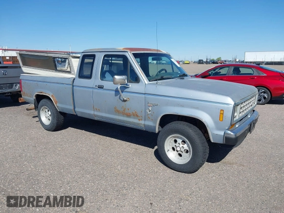 1987 Ford Ranger with VIN 1FTCR15T5HPB40124, listed as a IAAI auction lot 42177557 with 7,957 mi miles. Bid and sale history available at carsss.com. Image 1.