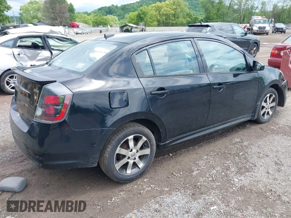2012 Nissan Sentra SR with VIN 3N1AB6AP3CL753433, listed as a IAAI auction lot 42318380 with 186,631 mi miles and . Bid and sale history available at DreamBid. Image 4.