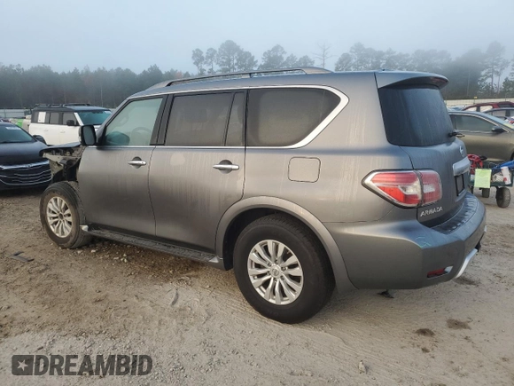 2017 Nissan Armada SV with VIN JN8AY2ND7H9007012, listed as a Copart auction lot 84239494 with 124,619 mi miles and Clean Title. Bid and sale history available at carsss.com. Image 2.