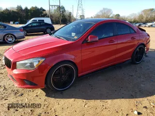 2016 Mercedes-Benz CLA with VIN WDDSJ4EB7GN289579, listed as a Copart auction lot 38392543 with 105,335 mi miles. Bid and sale history available at carsss.com. Image 1.
