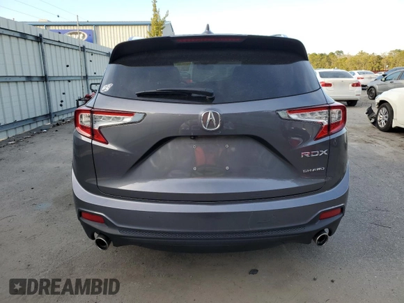 2020 Acura RDX w/Advance Pkg with VIN 5J8TC2H79LL008233, listed as a Copart auction lot 38242614 with 34,129 mi miles. Bid and sale history available at carsss.com. Image 6.