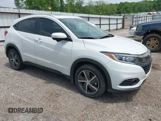2022 Honda HR-V EX with VIN 3CZRU6H57NM724989, listed as a IAAI auction lot 42004156 with 170,085 mi miles. Bid and sale history available at carsss.com. Image 1.