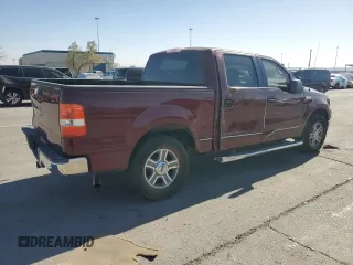 2005 Ford F-150 XLT with VIN 1FTPW12505KE04648, listed as a Copart auction lot 53284395 with 184,753 mi miles and Salvage Title. Bid and sale history available at carsss.com. Image 3.