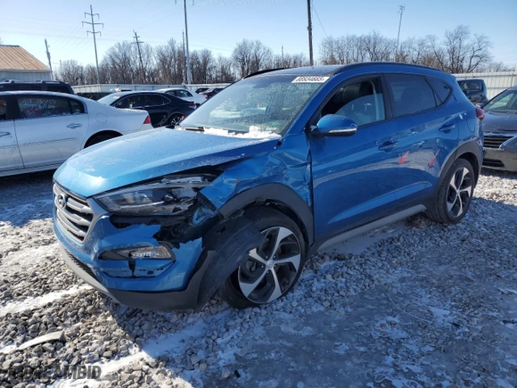 2018 Hyundai Tucson Value with VIN KM8J33A22JU792980, listed as a Copart auction lot 88934665 with 98,114 mi miles and Salvage Title. Bid and sale history available at carsss.com. Image 1.