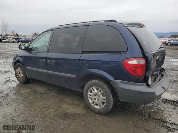 2005 Dodge Caravan SE with VIN 1D4GP25R25B395021, listed as a Copart auction lot 45104395 with 247,676 mi miles and Salvage Title. Bid and sale history available at carsss.com. Image 2.