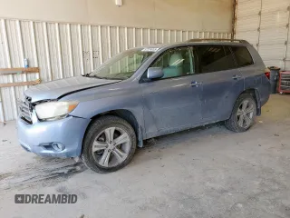 2009 Toyota Highlander Sport z VIN JTEES43AX92145877, wystawiony jako Copart lot #57324855 z przebiegiem 183 483 mil mil oraz Szkoda całkowita • Salvage title. Historia ofert i sprzedaży dostępna na DreamBid. Obrazek 1.