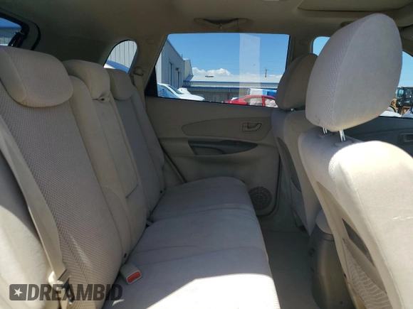 2006 Hyundai Tucson GLS with VIN KM8JN12DX6U375256, listed as a Copart auction lot 58896804 with 134,037 mi miles and Salvage Title. Bid and sale history available at carsss.com. Image 10.