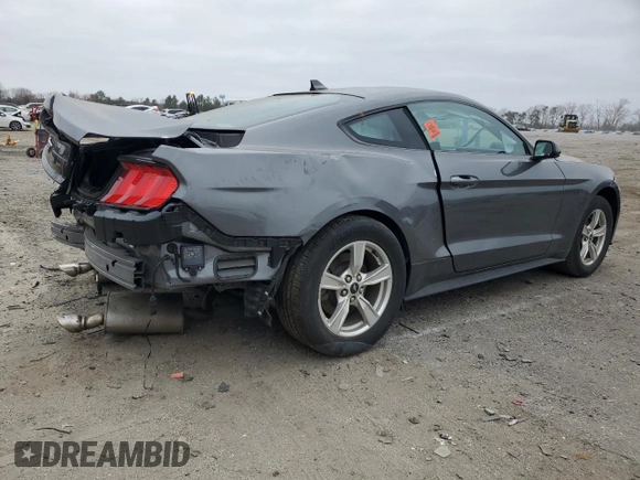 2023 Ford Mustang EcoBoost with VIN 1FA6P8TH4P5101017, listed as a Copart auction lot 48746865 with 0 mi miles and Salvage Title. Bid and sale history available at carsss.com. Image 3.