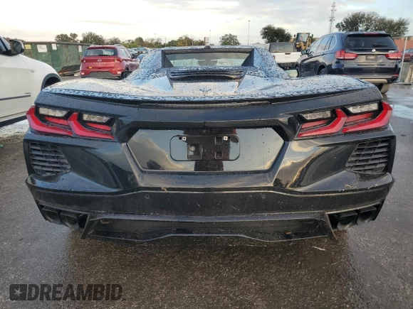 2023 Chevrolet Corvette 2LT with VIN 1G1YB3D46P5113971, listed as a Copart auction lot 85005974 with 10,994 mi miles and Salvage Title. Bid and sale history available at carsss.com. Image 6.