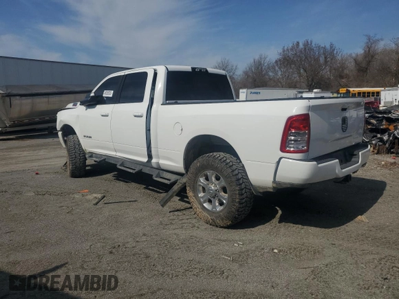 2019 Ram 2500 Big Horn with VIN 3C6UR5DJ5KG697470, listed as a Copart auction lot 48505935 with 39,982 mi miles and Salvage Title. Bid and sale history available at carsss.com. Image 2.