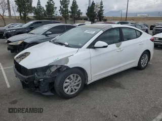2017 Hyundai Elantra SE with VIN 5NPD74LFXHH126496, listed as a Copart auction lot 53490625 with 101,877 mi miles and Salvage title. Bid and sale history available at DreamBid. Image 1.