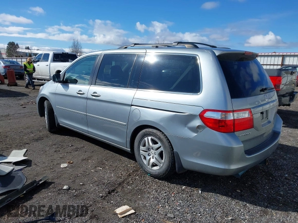 2007 Honda Odyssey EX with VIN 5FNRL384X7B119757, listed as a IAAI auction lot 41809763 with 163,526 mi miles and . Bid and sale history available at DreamBid. Image 3.