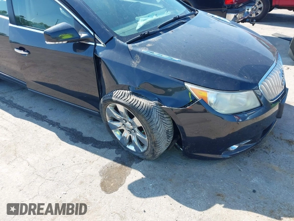 2012 Buick LaCrosse Premium 1 with VIN 1G4GD5E39CF147191, listed as a IAAI auction lot 42572618 with 168,992 mi miles and . Bid and sale history available at DreamBid. Image 6.