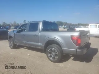 2024 Ford F-150 STX with VIN 1FTEW2K5XRKE50524, listed as a Copart auction lot 85905804 with 4,804 mi miles and Salvage Title. Bid and sale history available at carsss.com. Image 2.
