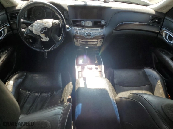 2012 Infiniti M37 with VIN JN1BY1AP1CM330586, listed as a Copart auction lot 55444854 with 185,935 mi miles and Salvage Title. Bid and sale history available at carsss.com. Image 8.