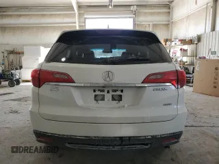 2015 Acura RDX with VIN 5J8TB4H3XFL020150, listed as a Copart auction lot 46269065 with 0 mi miles and Salvage Title. Bid and sale history available at carsss.com. Image 6.