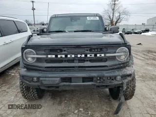 2021 Ford Bronco with VIN 1FMEE5DP4MLA88644, listed as a Copart auction lot 42213285 with 55,675 mi miles and Salvage Title. Bid and sale history available at DreamBid. Image 5.