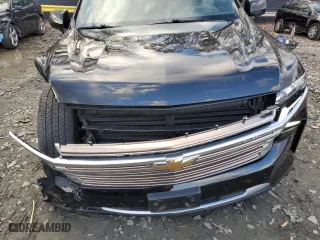 2021 Chevrolet Tahoe High Country with VIN 1GNSKTKLXMR368139, listed as a Copart auction lot 81991824 with 79,527 mi miles and Salvage Title. Bid and sale history available at carsss.com. Image 12.